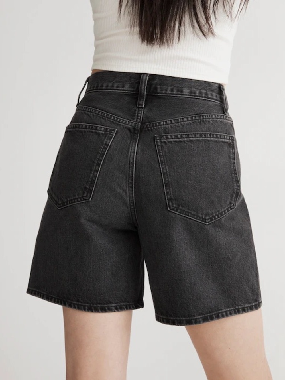 Madewell Baggy Jean Shorts NWT Reyburn Wash - Picture 8 of 8